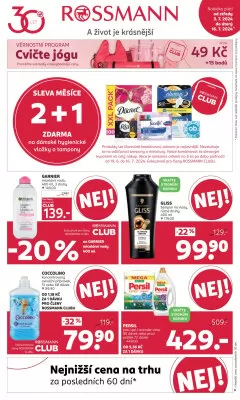 akční leták ROSSMANN drogerie 3.7.2024-16.7.2024