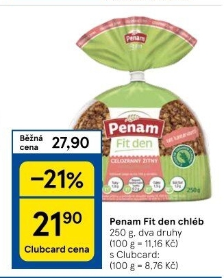Chléb Fit den Penam
