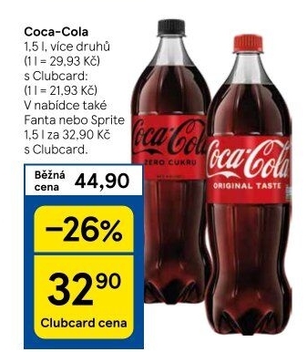 Limonáda Coca Cola