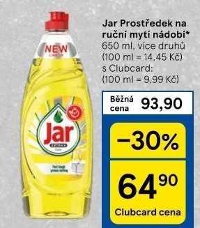 Prostředek na nádobí Jar