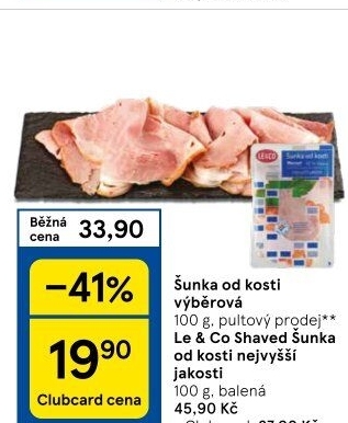 Šunka od kosti výběrová