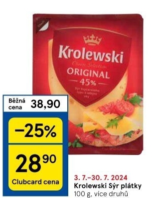 Sýr Krolewski Milkpol