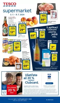 akční leták Tesco 3.7.2024-9.7.2024