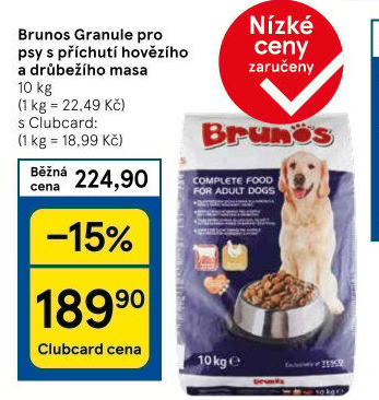 Granule pro psy Brunos