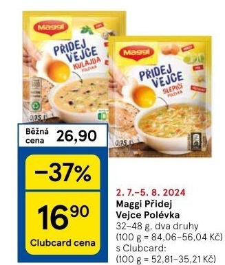 Instantní polévka Přidej vejce Maggi