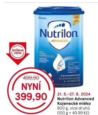 Kojenecká výživa Nutrilon Advanced