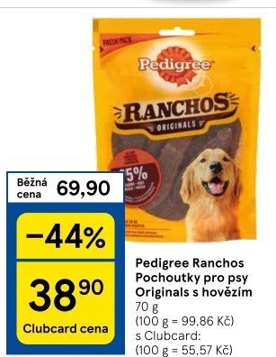 Pamlsky pro psy Ranchos Original Pedigree