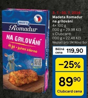Sýr Romadur na gril Madeta