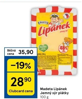 Sýry Lipánek Madeta