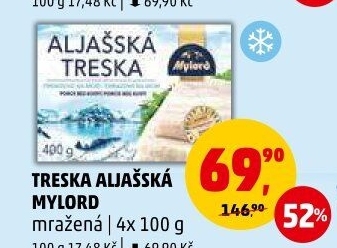 Aljašská treska mražená Mylord