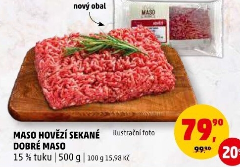 Hovězí mleté maso Dobré maso
