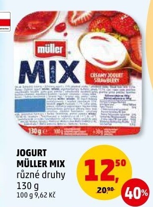 Jogurt Müller Mix