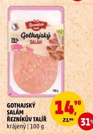 Salám Gothaj Řezníkův talíř