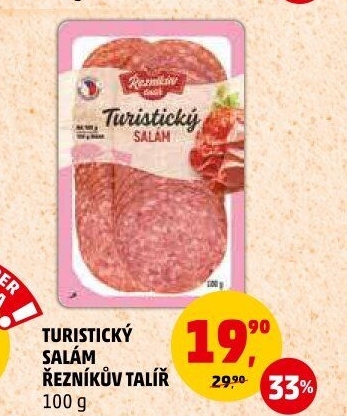 Salám turistický Řezníkův talíř