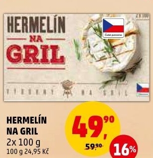 Sýr hermelín Na gril Penny