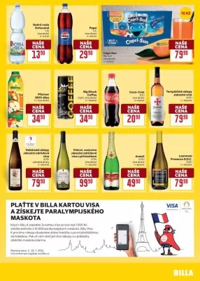 akční leták BILLA 3.7.2024-9.7.2024