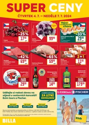 akční leták BILLA 3.7.2024-9.7.2024