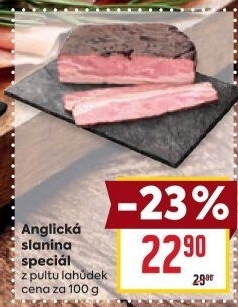 Anglická slanina speciál