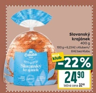 Chléb Slovanský krajánek Odkolek