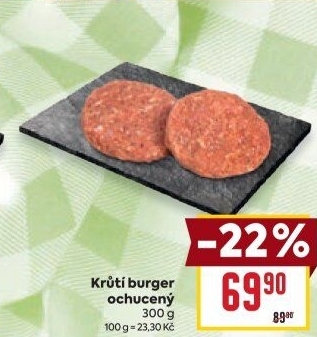 Krůtí hamburger
