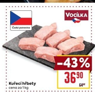 Kuřecí hřbety na polévku Vocílka