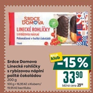 Linecké rohlíčky Srdce domova