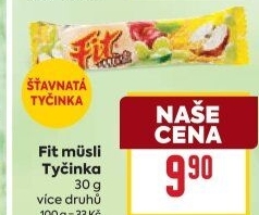 Müsli tyčinka Fit