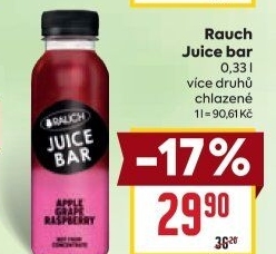 Šťáva čerstvá Juice Bar Rauch