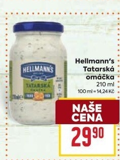 Tatarská omáčka Hellmann'