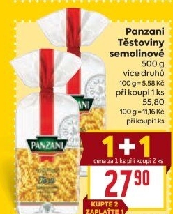Těstoviny Panzani