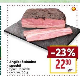 Anglická slanina speciál