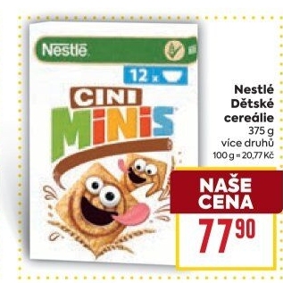Cereálie Nestlé