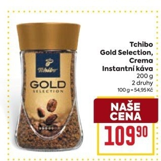 Instantní káva Tchibo Gold Selection