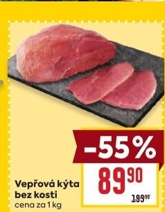 Vepřová kýta bez kosti
