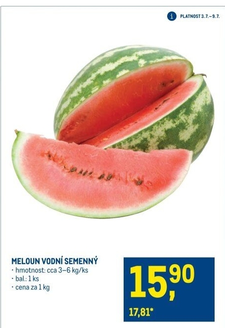 Meloun vodní