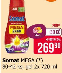 Gely do myčky Somat