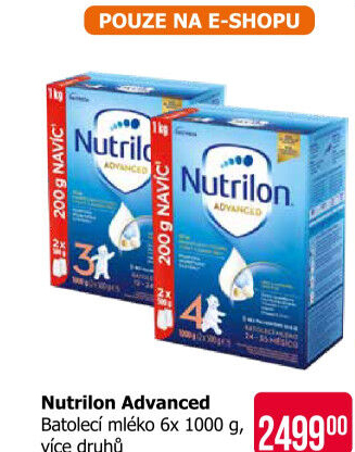 Kojenecká výživa Nutrilon Advanced