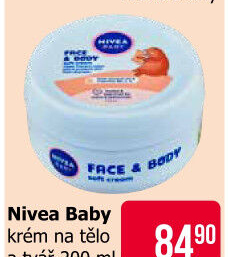 Krém hydratační na obličej a tělo dětský Baby Nivea