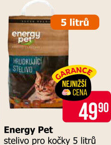 Stelivo pro kočky Energy Pet