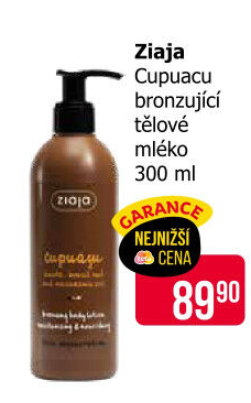 Tělové mléko Ziaja