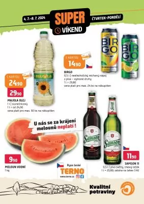 akční leták COOP 4.7.2024-8.7.2024