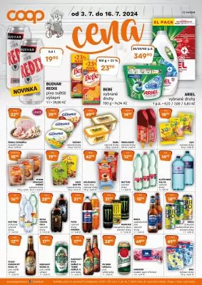 akční leták COOP 3.7.2024-16.7.2024
