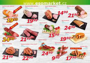 akční leták ESO MARKET 10.7.2024-21.7.2024