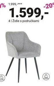 ŽIDLE S PODRUČKAMI „CARO“