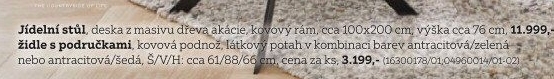 JÍDELNÍ STŮL