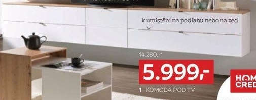 KOMODA POD TELEVIZI
