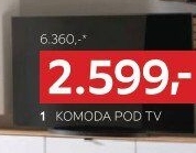 KOMODA POD TELEVIZI