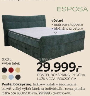 POSTEL BOXSPRING