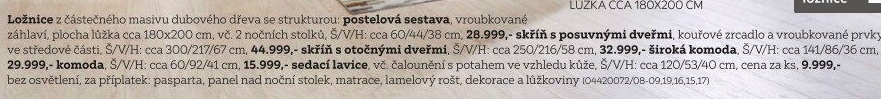 POSTELOVÁ SESTAVA