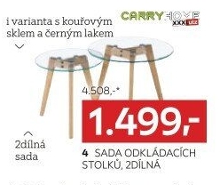 SADA ODKLÁDACÍCH STOLKŮ